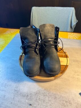 Timberland Black Leather Boots